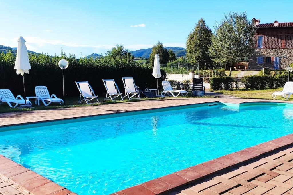 Villa Fienile Panoramico Nel Chianti Greve in Chianti Exterior foto